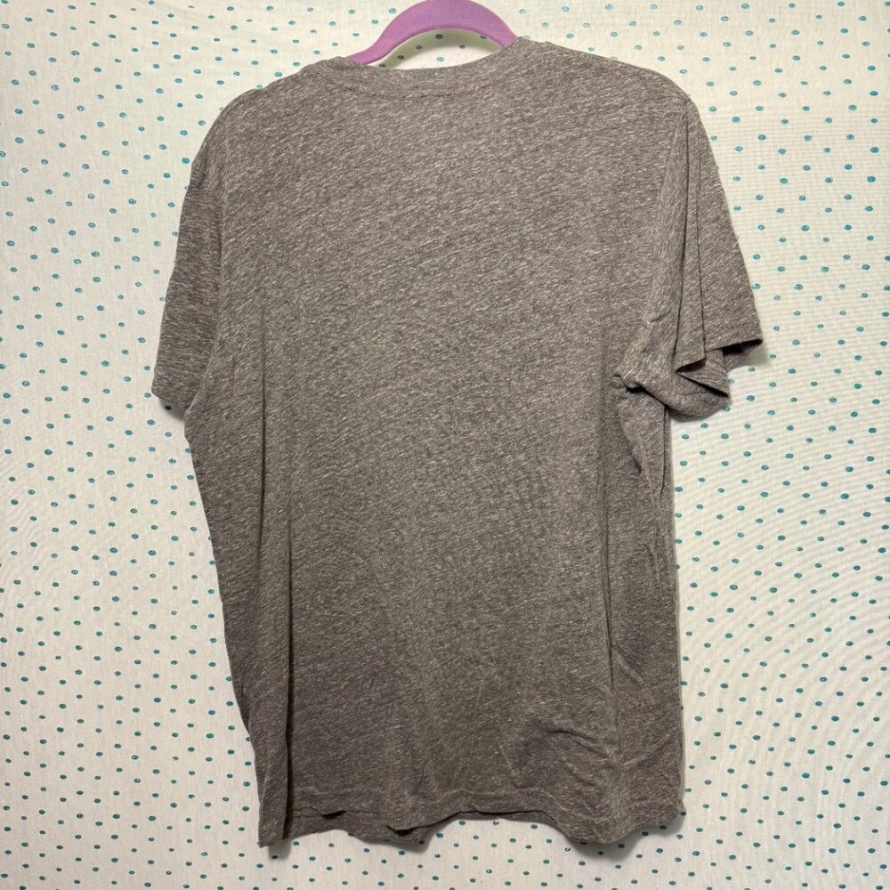 Majestic Threads MLB Chicago Cubs Heather Gray Short Sleeve T-Shirt - Picture 2 of 3